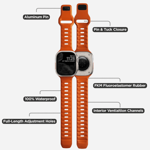 Sport Band - 46mm/49mm | Ultra Orange
