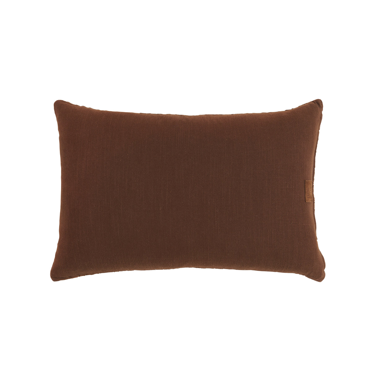 Raina Woven Pillow 16" x 24" - Brown