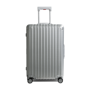 TREVA Aluminum Suitcase Silver