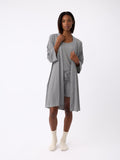 Women's Bamboo Stretch-Knit Kimono Robe