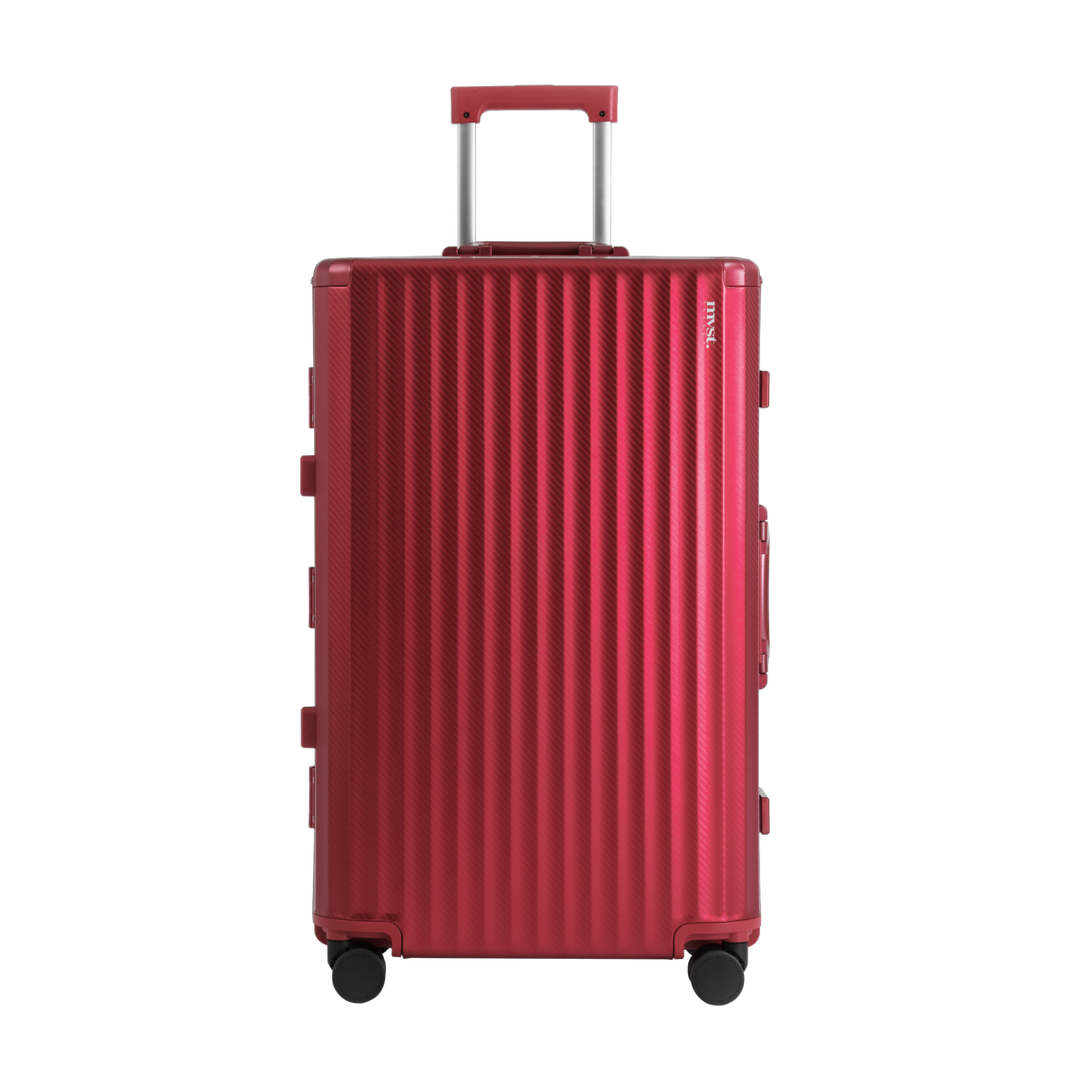 SPACE Aluminum Suitcase Red