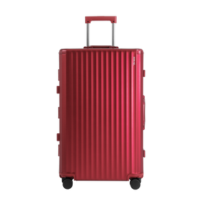 SPACE Aluminum Suitcase Red