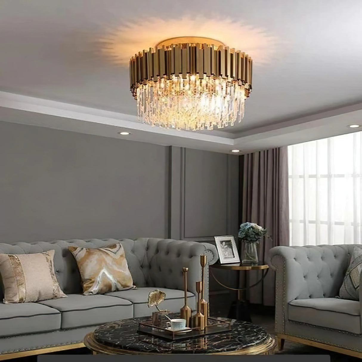 Bourbons Crystal CHANDELIER