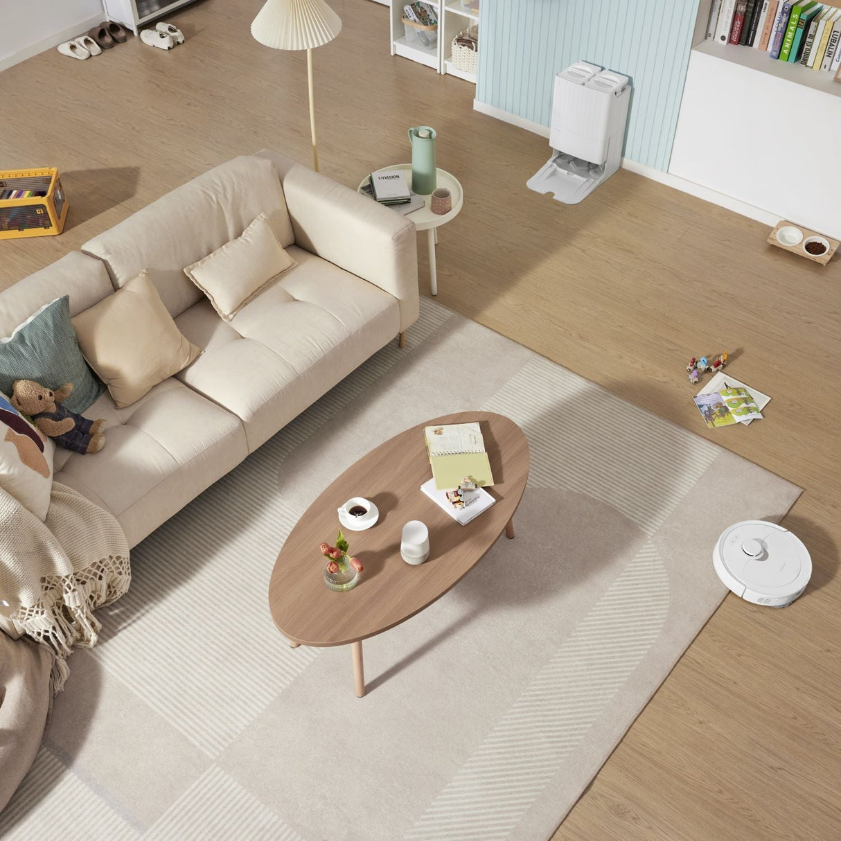 【Certified Refurbished 90% New】Roborock Qrevo Robot Vacuum with Multifunctional Dock