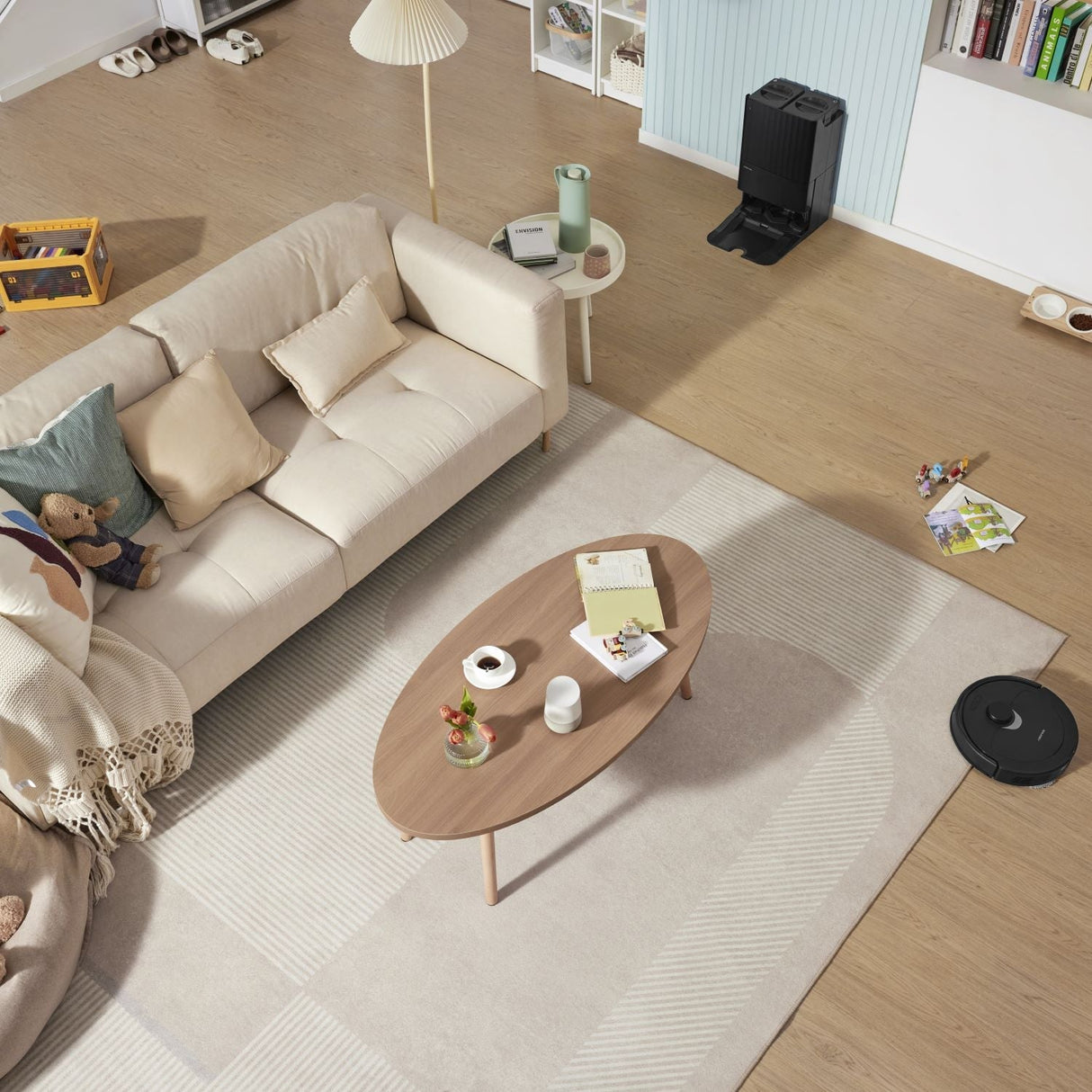 【Certified Refurbished 90% New】Roborock Qrevo Robot Vacuum with Multifunctional Dock