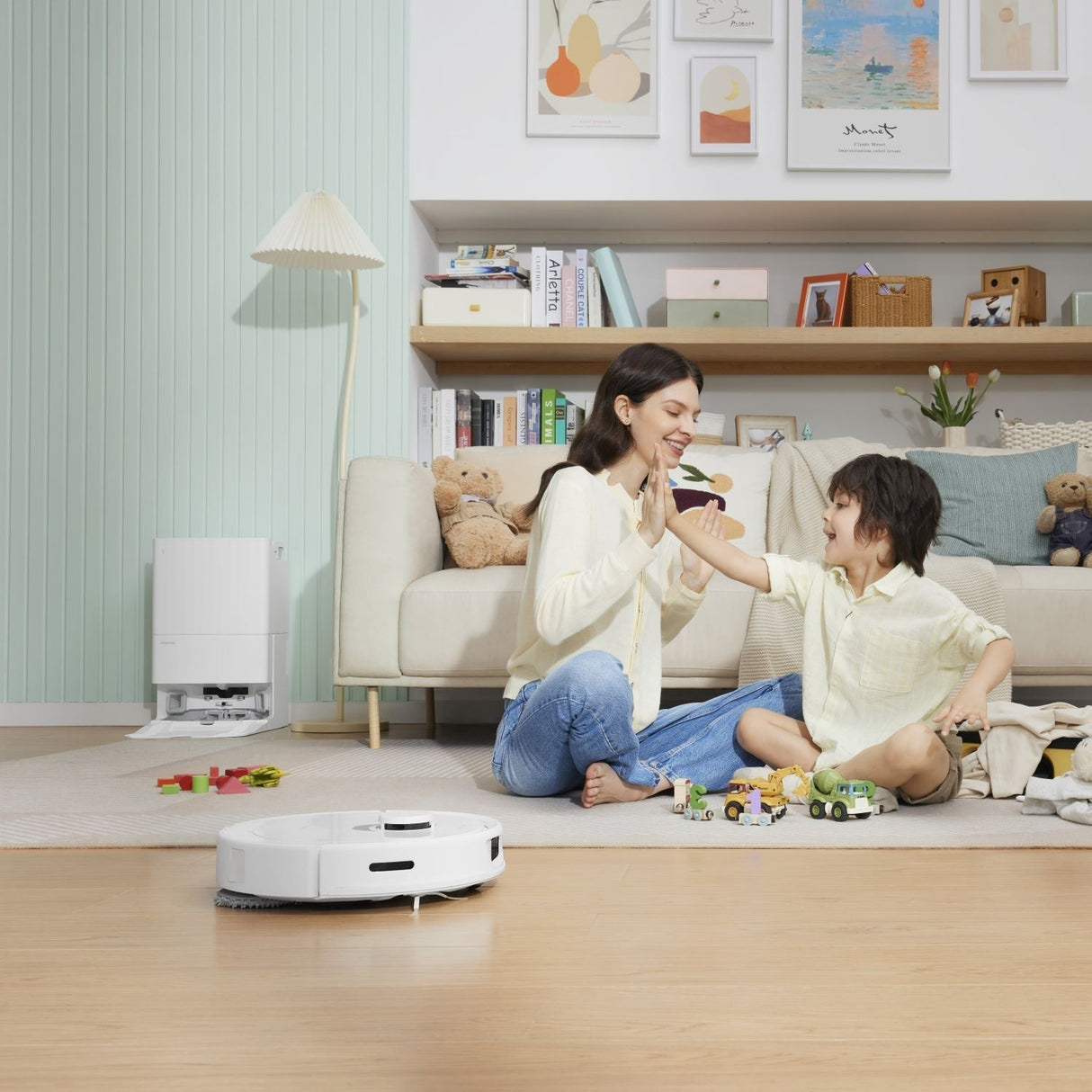 【Certified Refurbished 90% New】Roborock Qrevo Robot Vacuum with Multifunctional Dock