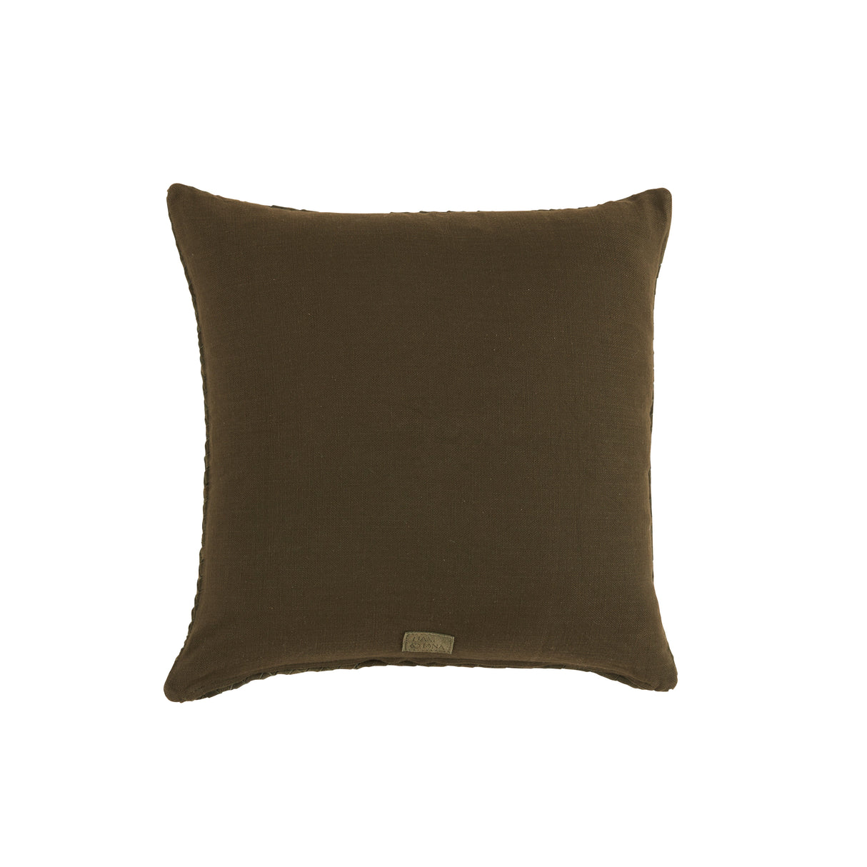 Sonia Suede Pillow 20" x 20" - Olive