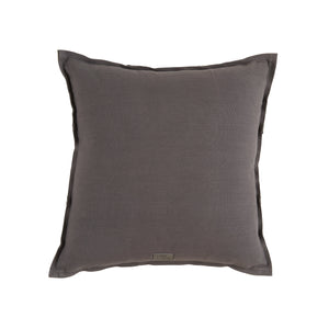 Sonia Suede Pillow 22" x 22" - Light Grey