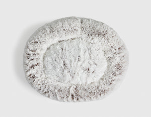 Arctic Shag Donut Bed