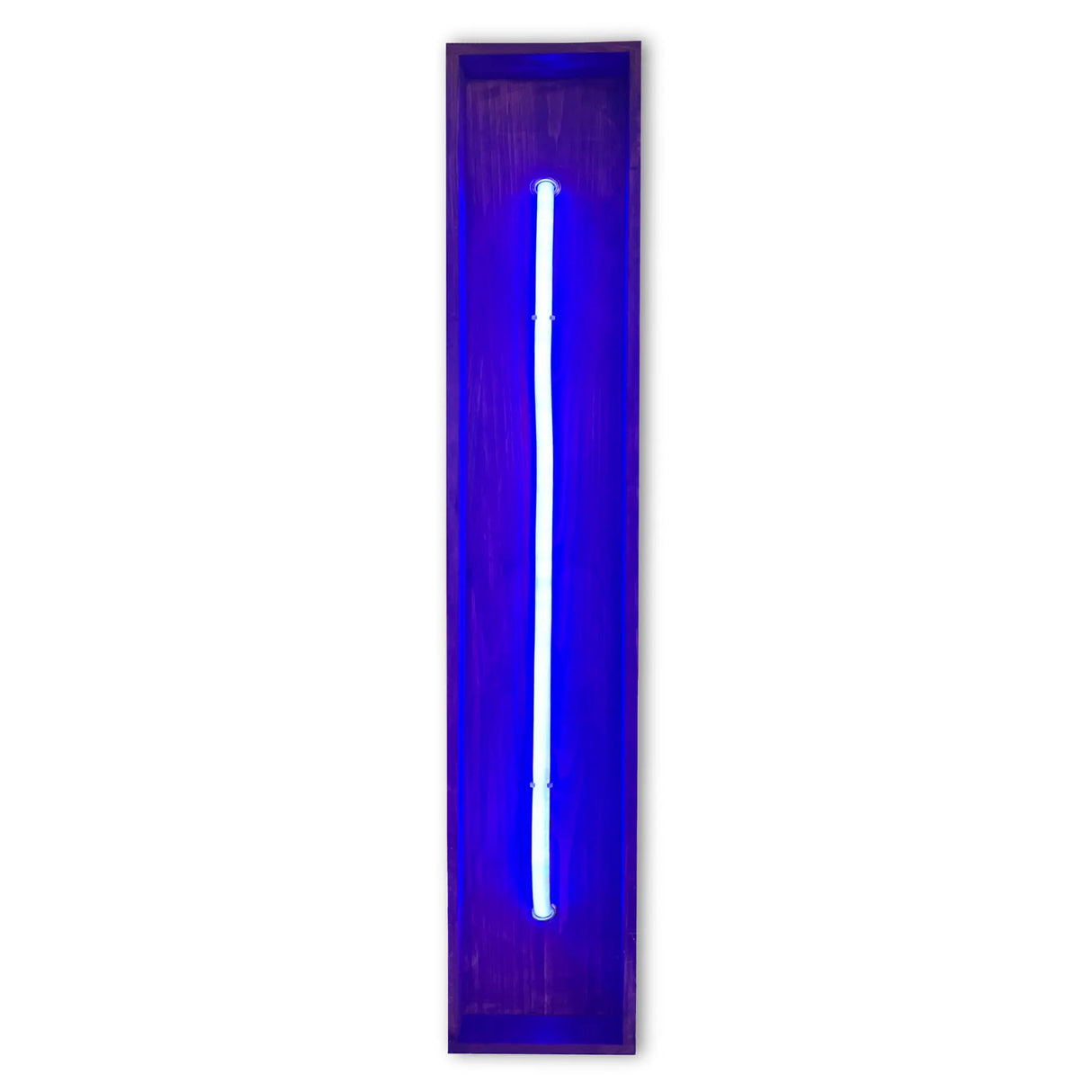 Redwood Radiance Lamp | Tall LED Strip Wooden Lamp