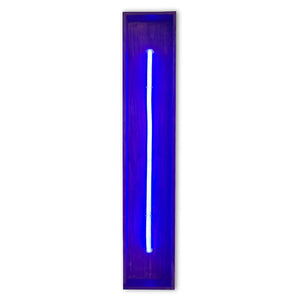 Redwood Radiance Lamp | Tall LED Strip Wooden Lamp