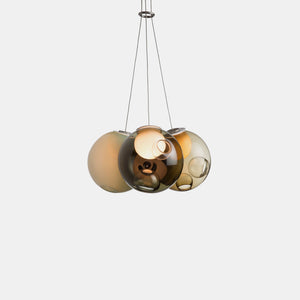 28 Multiple Colour Chandelier - Cluster
