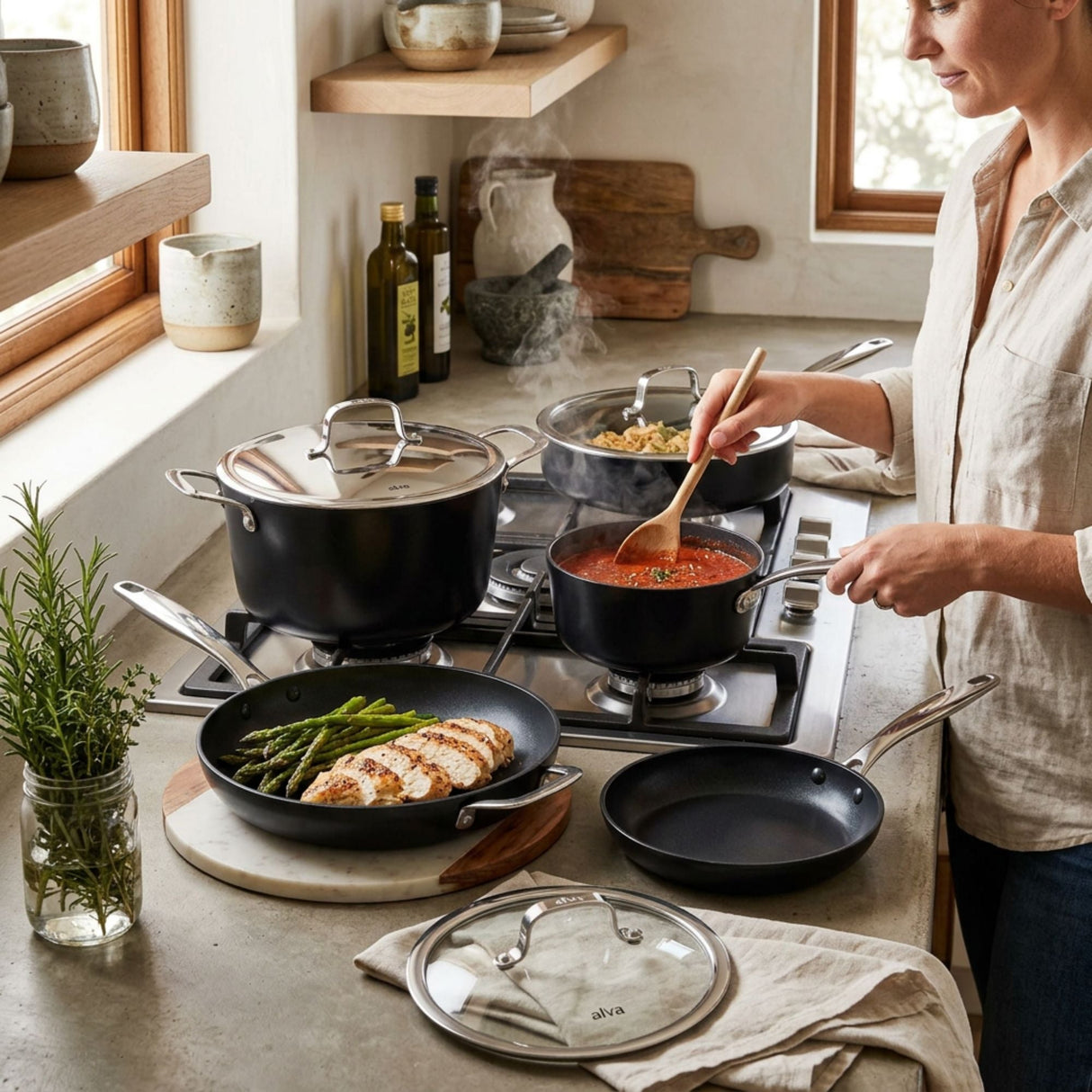 9-Piece Cookware Set