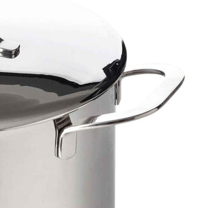 5-Ply Stainless Stock Pot with Lid, 7-Qt