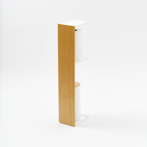 Bathroom Organizer - Steel + Wood