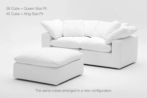 3-Cube Lover's Chaise