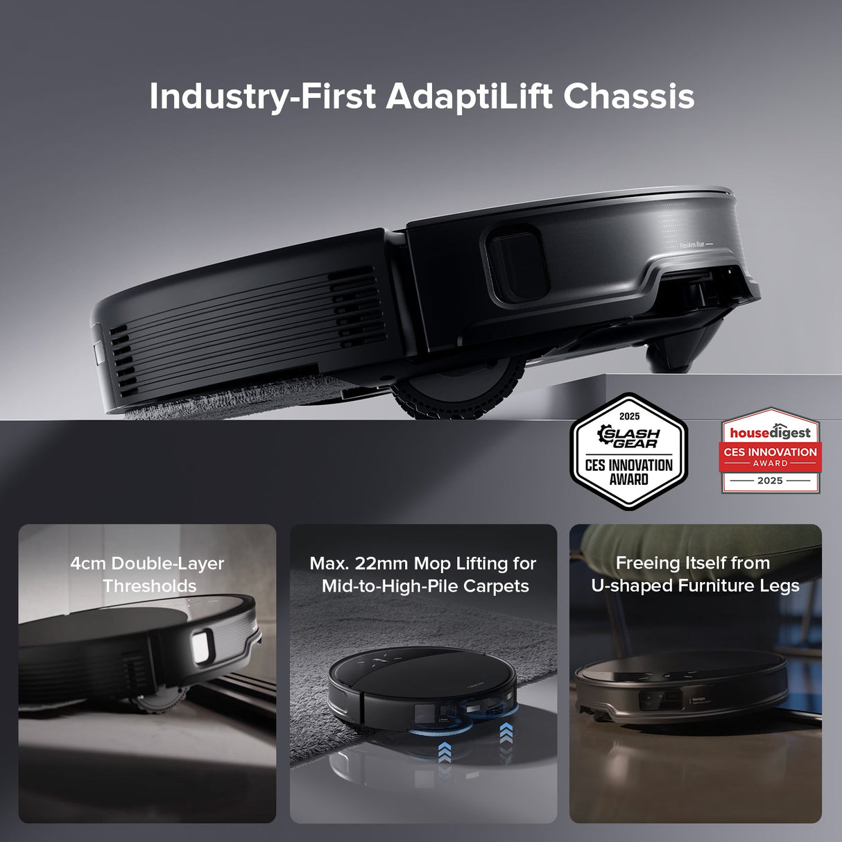 Roborock Saros 10R Robot Vacuum with Multifunctional Dock 4.0 (Upgraded from S8 MaxV Ultra)