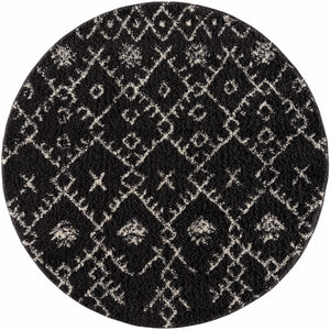 Thetford Black Berber Shag Rug - Clearance