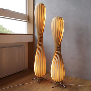Ozawa Twisted Bamboo Lamp