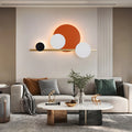 4 Circle LED Wall Light