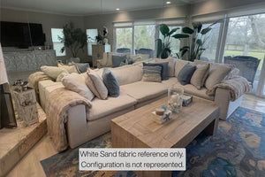 4-Cube Modular Sectional Chaise