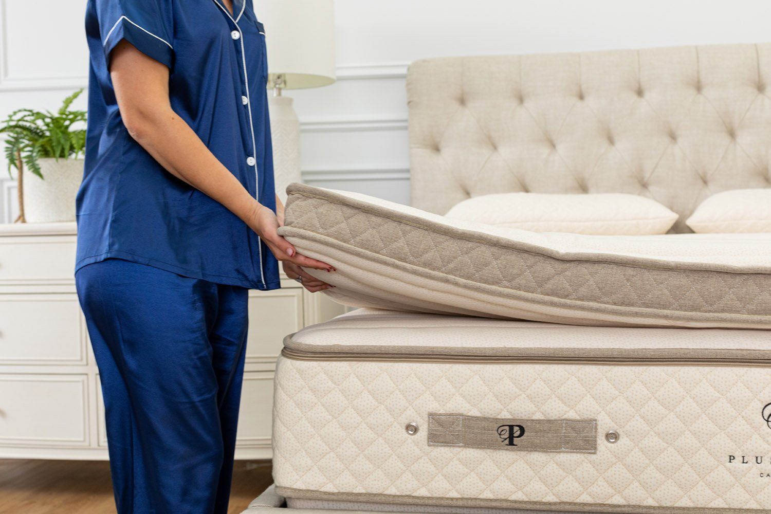 Quilted Organic Mattress Topper – Sage & Sill