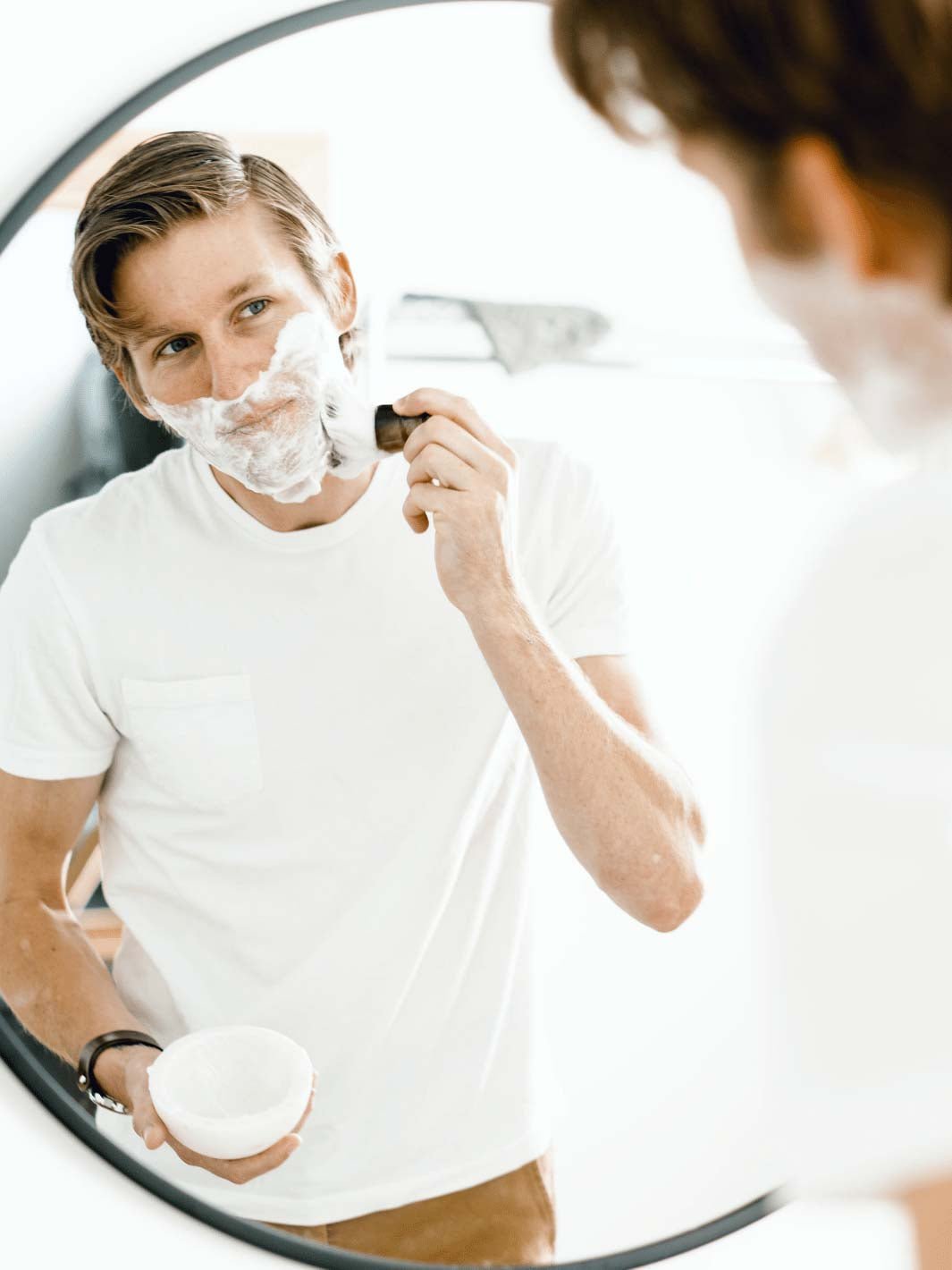 Perfect Shave Set (Shave Cream + Brush + Bowl)