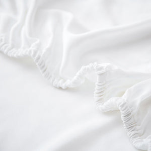 Organic Bamboo Sateen Fitted Sheet