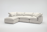 4-Cube Modular Chaise Sectional