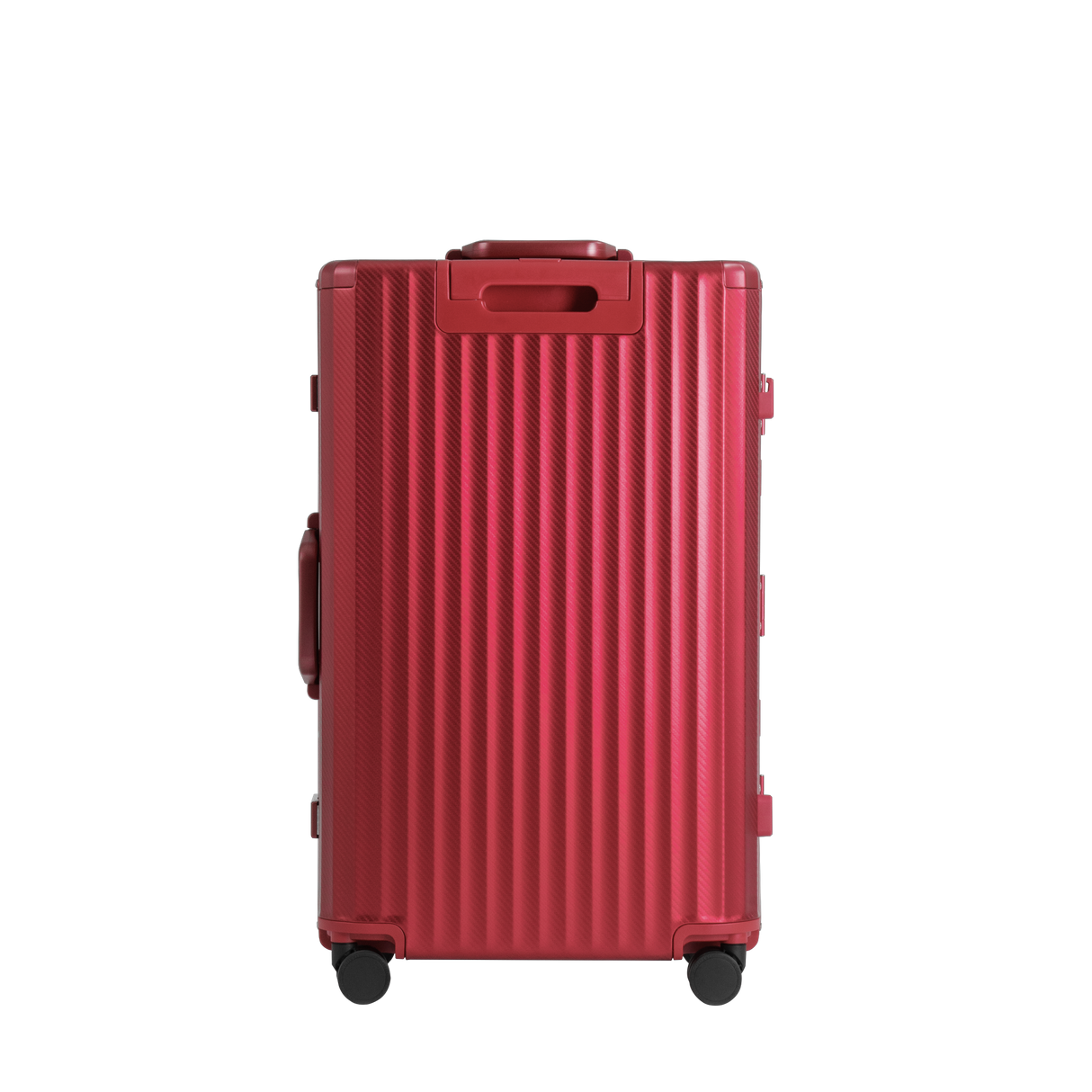 SPACE Aluminum Suitcase Red