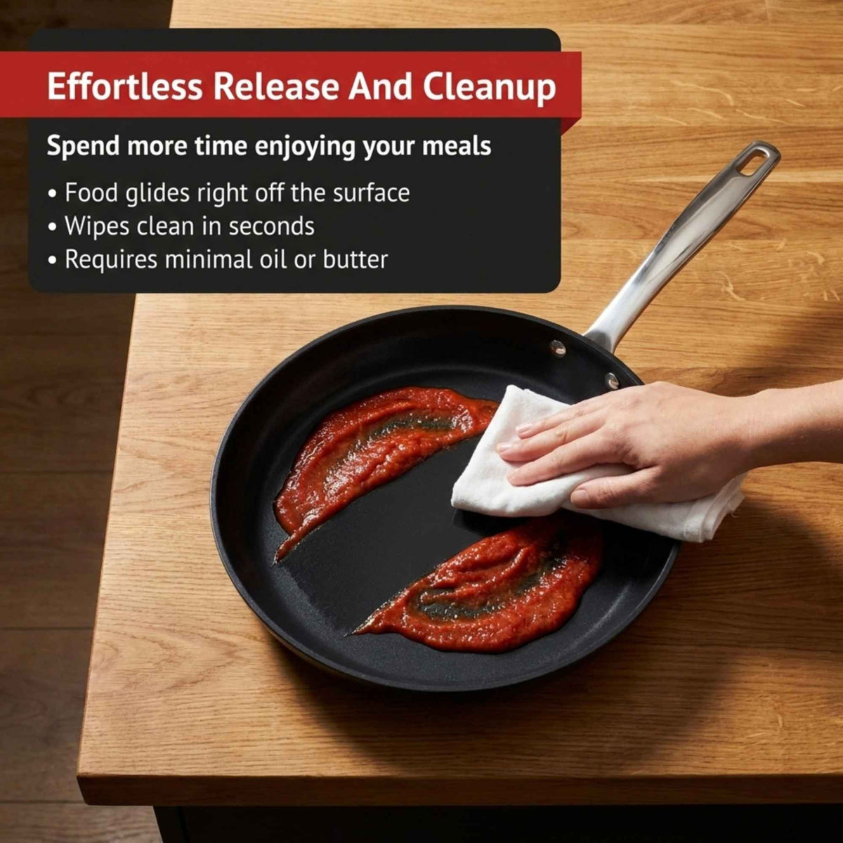 Ceramic Nonstick Cookware Set, 12-Piece