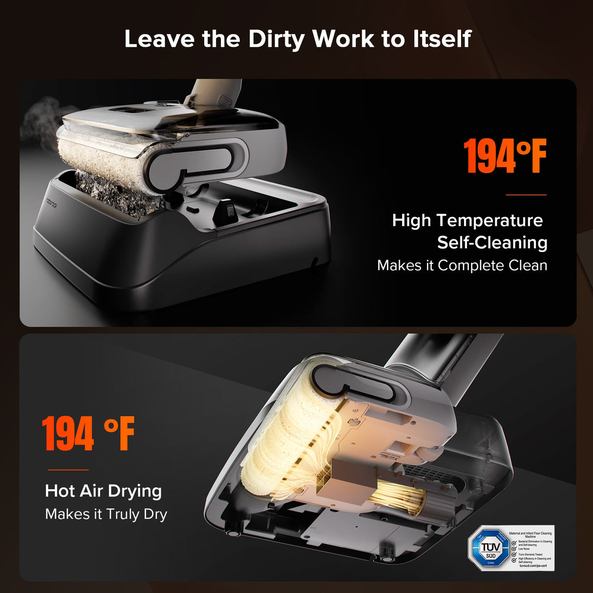 Roborock F25 GT Wet and Dry Vacuum Cleaner (Customized Version of the F25 RT)