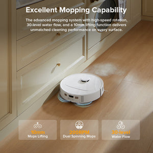 Roborock QV 35A Robot Vacuum with Multifunctional Dock (Upgraded from Qrevo S)