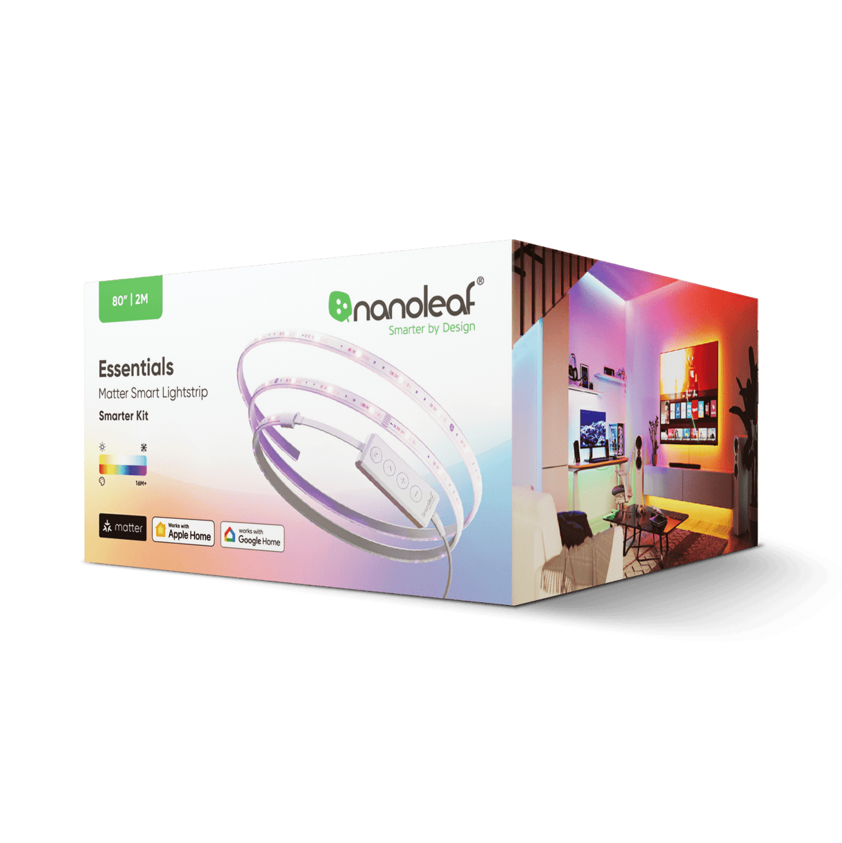 Nanoleaf Essentials Light Strips Smarter Kit 2 Meters Thread and Matter