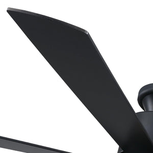 52" Flush Mount Smart Fan with LED Light