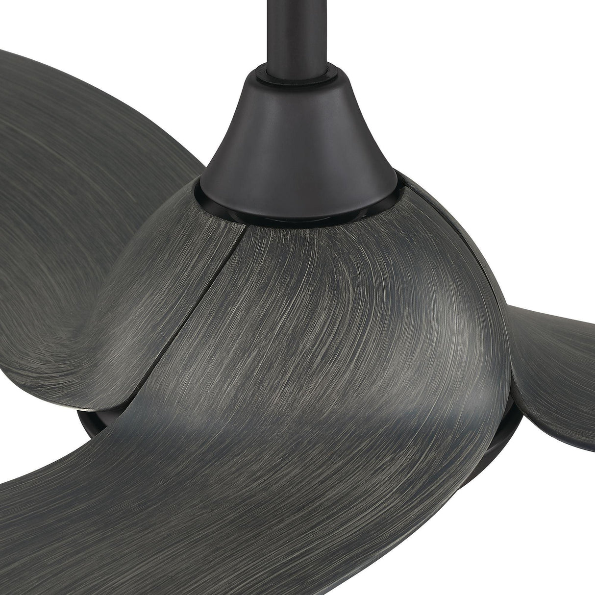 52" Industrial DC Motor Downrod Mount Reversible Ceiling Fan with LED Lighting and Remote Control