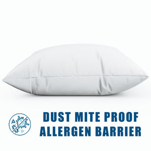 AllergyCare™ Cotton Allergen Barrier Pillow Protector by Bargoose
