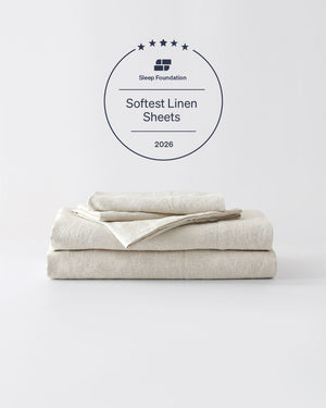 Stonewashed Linen Sheets Set