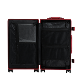SPACE Aluminum Suitcase Red