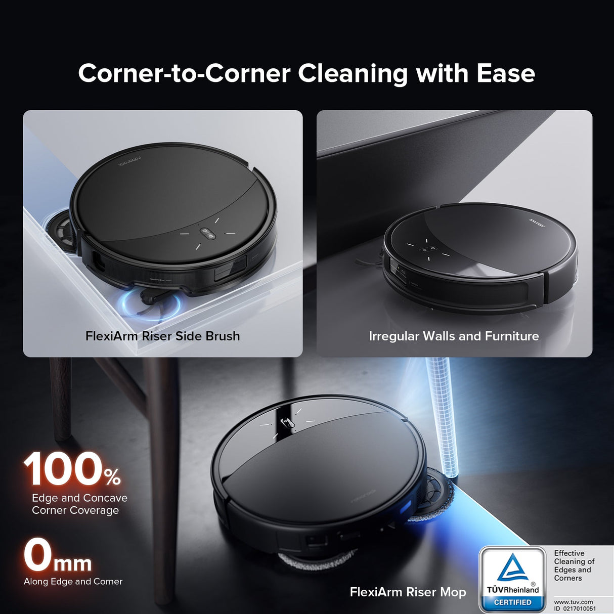 Roborock Saros 10R Robot Vacuum with Multifunctional Dock 4.0 (Upgraded from S8 MaxV Ultra)