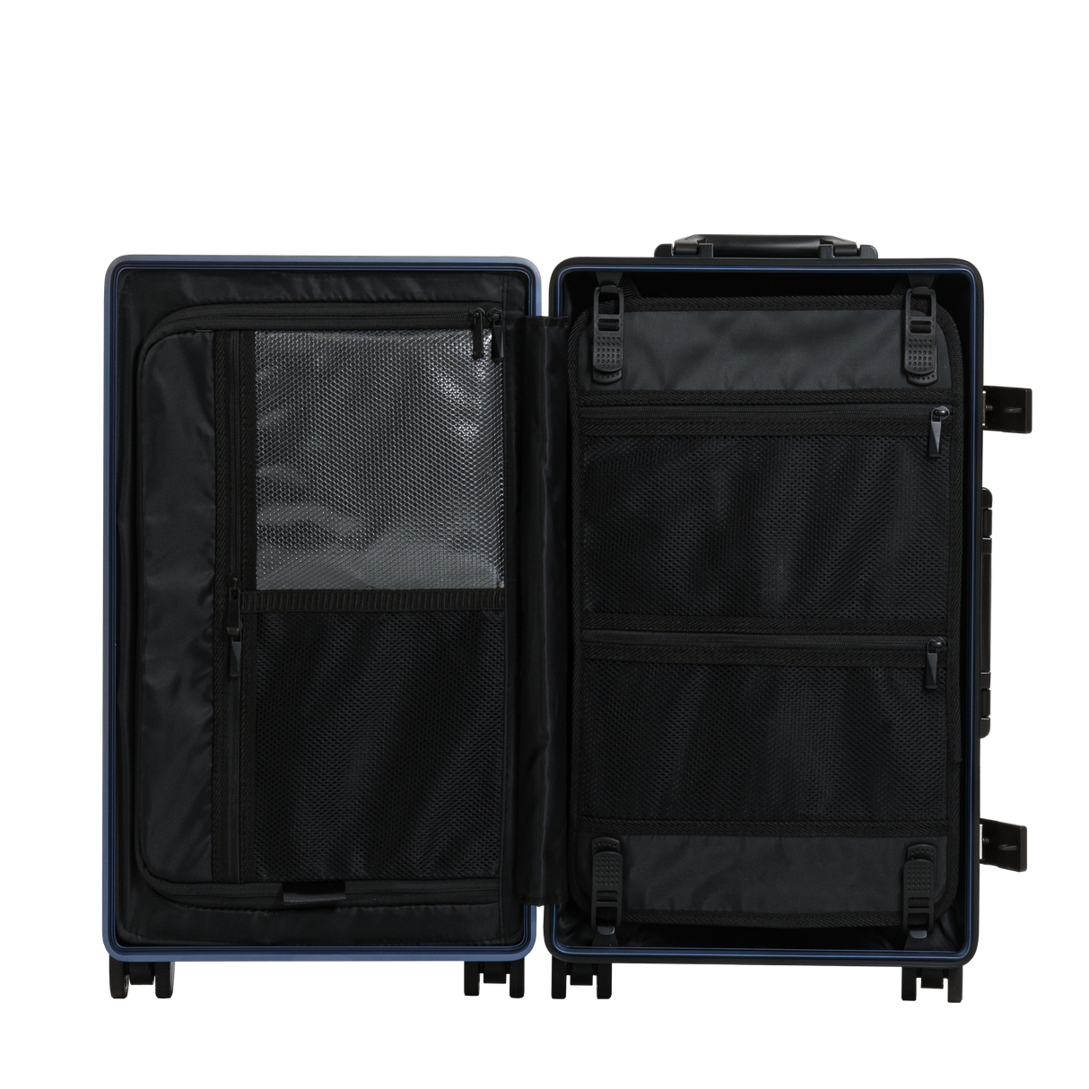 SPACE Aluminum Suitcase Navy