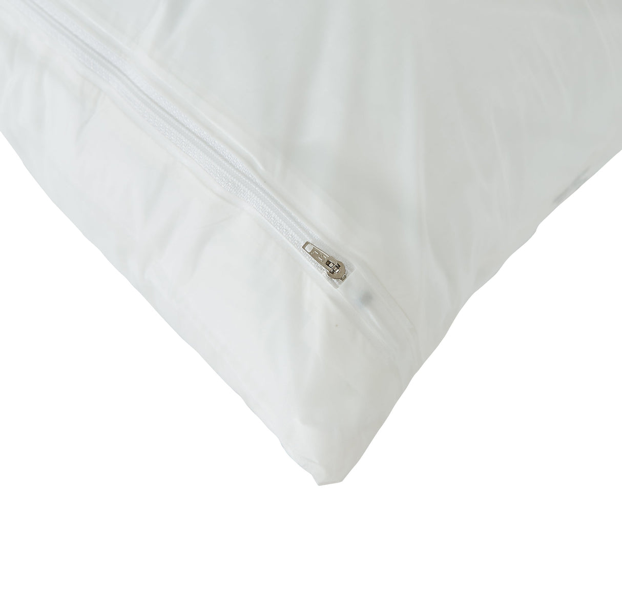 Bargoose 6 Gauge Vinyl Zippered Pillow Protectors - The BedBug Solution™  for Your Pillows - Packed in Pairs