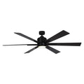 65" Bendan Industrial Downrod Mount Ceiling Fan with Lighting and Remote Control