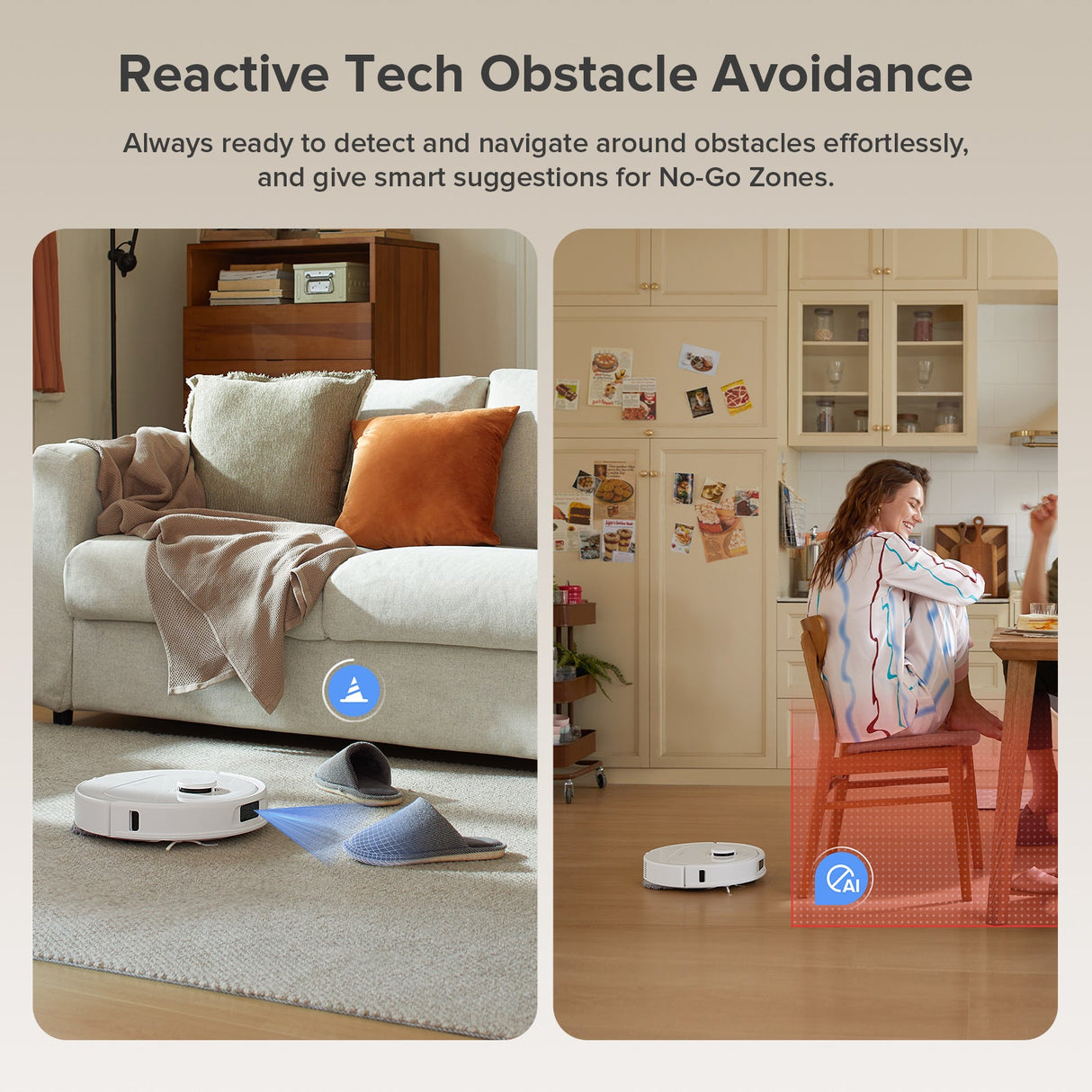 Roborock QV 35A Robot Vacuum with Multifunctional Dock (Upgraded from Qrevo S)