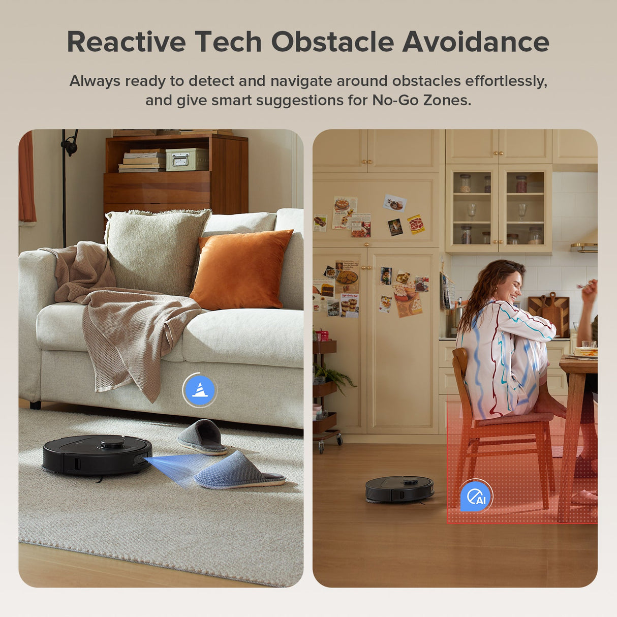 Roborock QV 35A Robot Vacuum with Multifunctional Dock (Upgraded from Qrevo S)