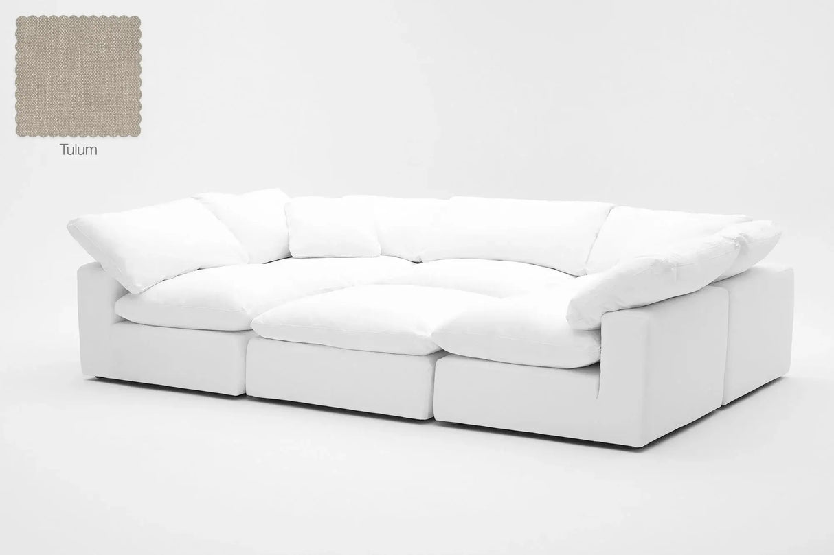 6-Cube Sectional or Iconic Movie Pit
