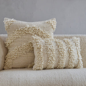 Miguel Wool Pillow Cover by Diego Olivero Studio