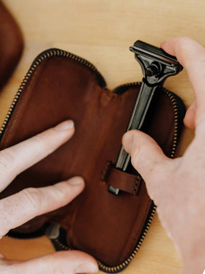 The Leather Travel Case