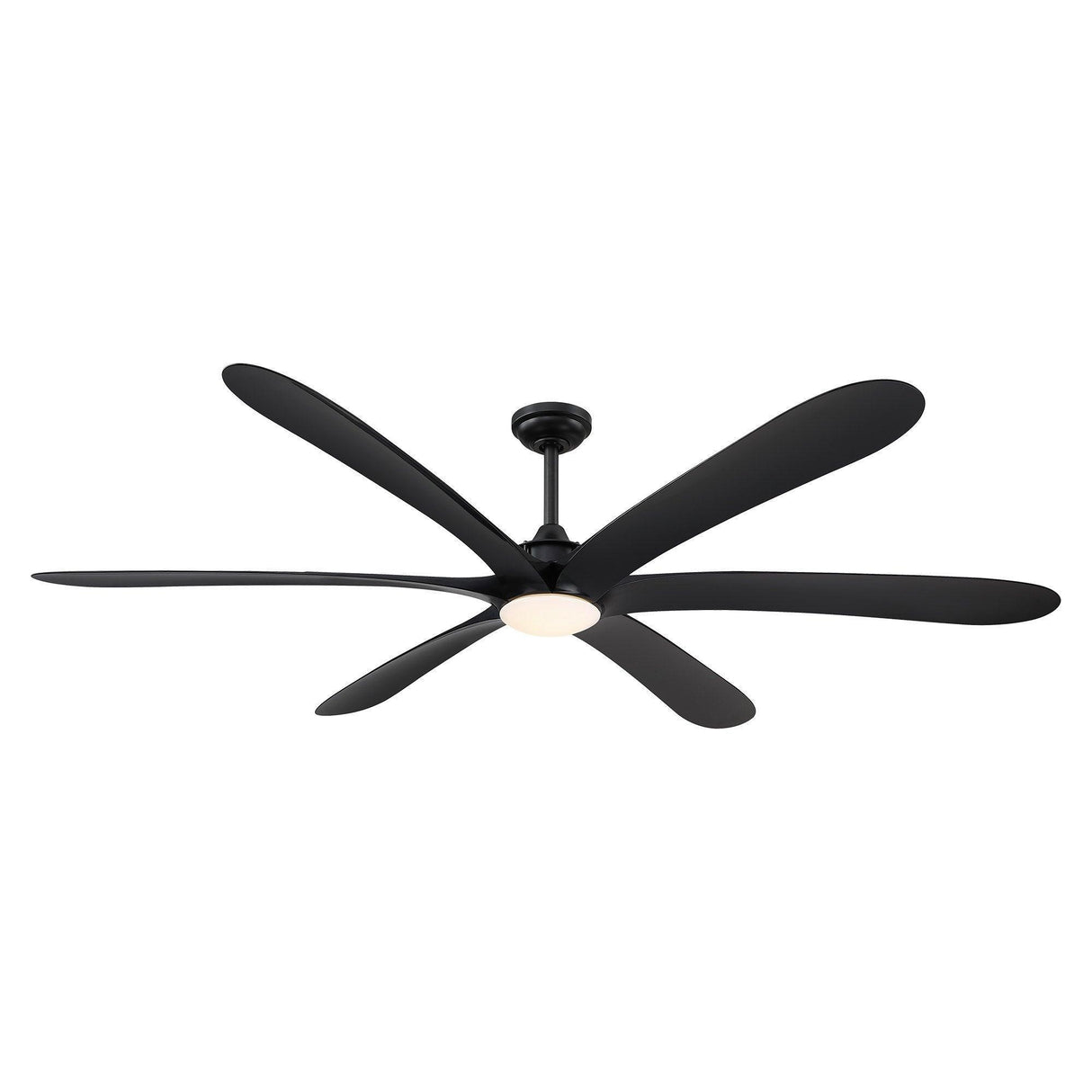 72" Jaydn Farmhouse Satin Nickel DC Motor Downrod Mount Reversible Ceiling Fan with Lighting and Remote Control