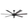 72 Modern Rustic Ceiling Fan 7-Blades